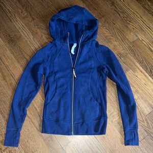 Lululemon full zip up scuba
